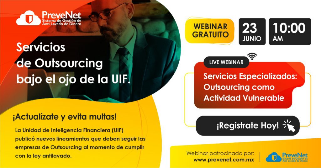 Webinar gratuito Outsourcing y Ley Antilavado